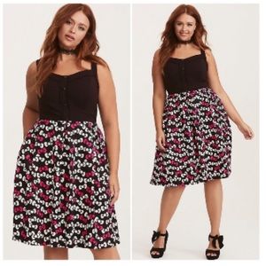 Torrid Hello Kitty Spaghetti Strap Dress